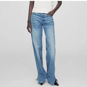 NWT Anine Bing Roy Jean in Nordic Blue